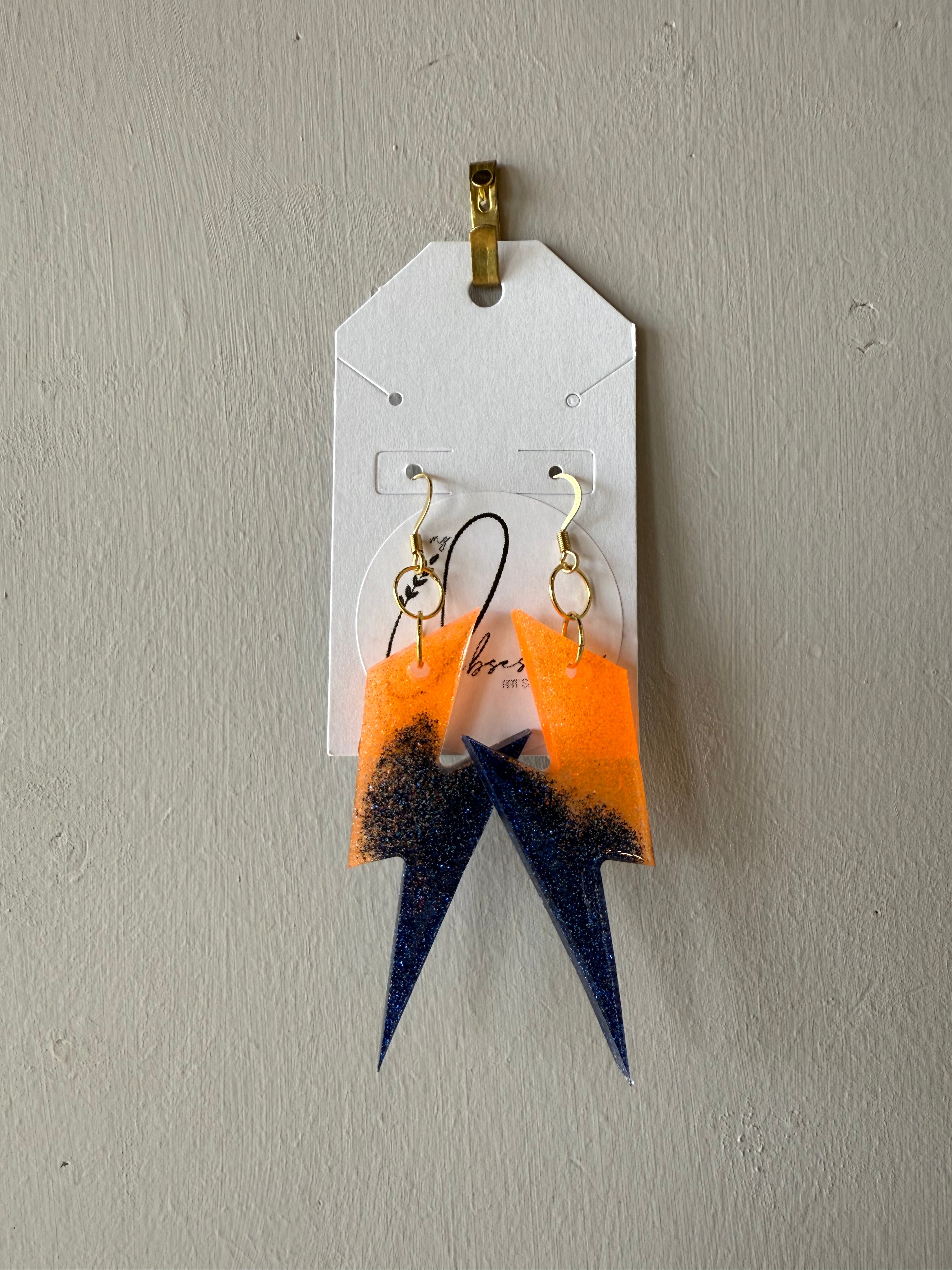 Obsession Art Studio - THUNDER INSPIRED EARRINGS