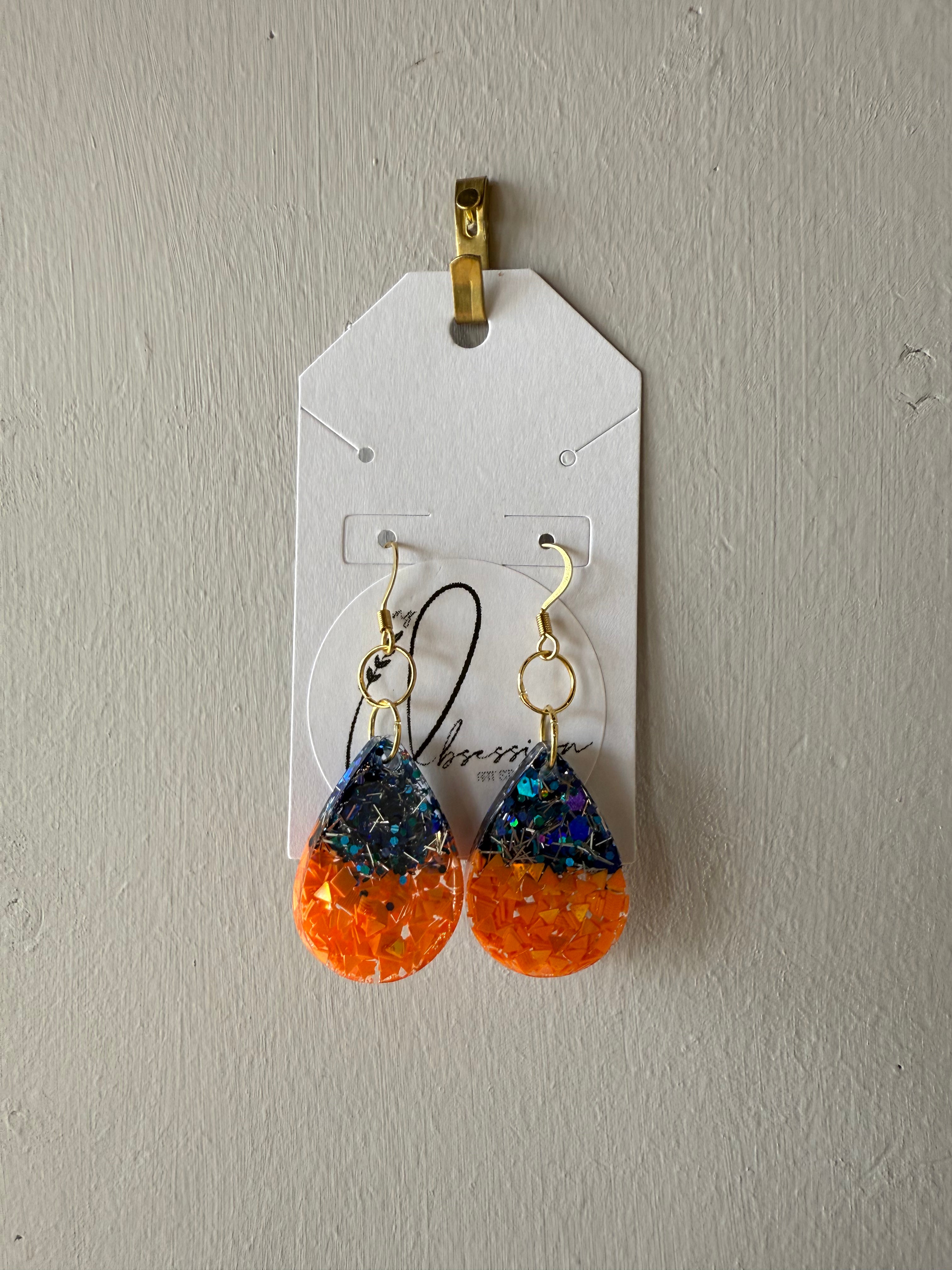 Obsession Art Studio - THUNDER INSPIRED EARRINGS