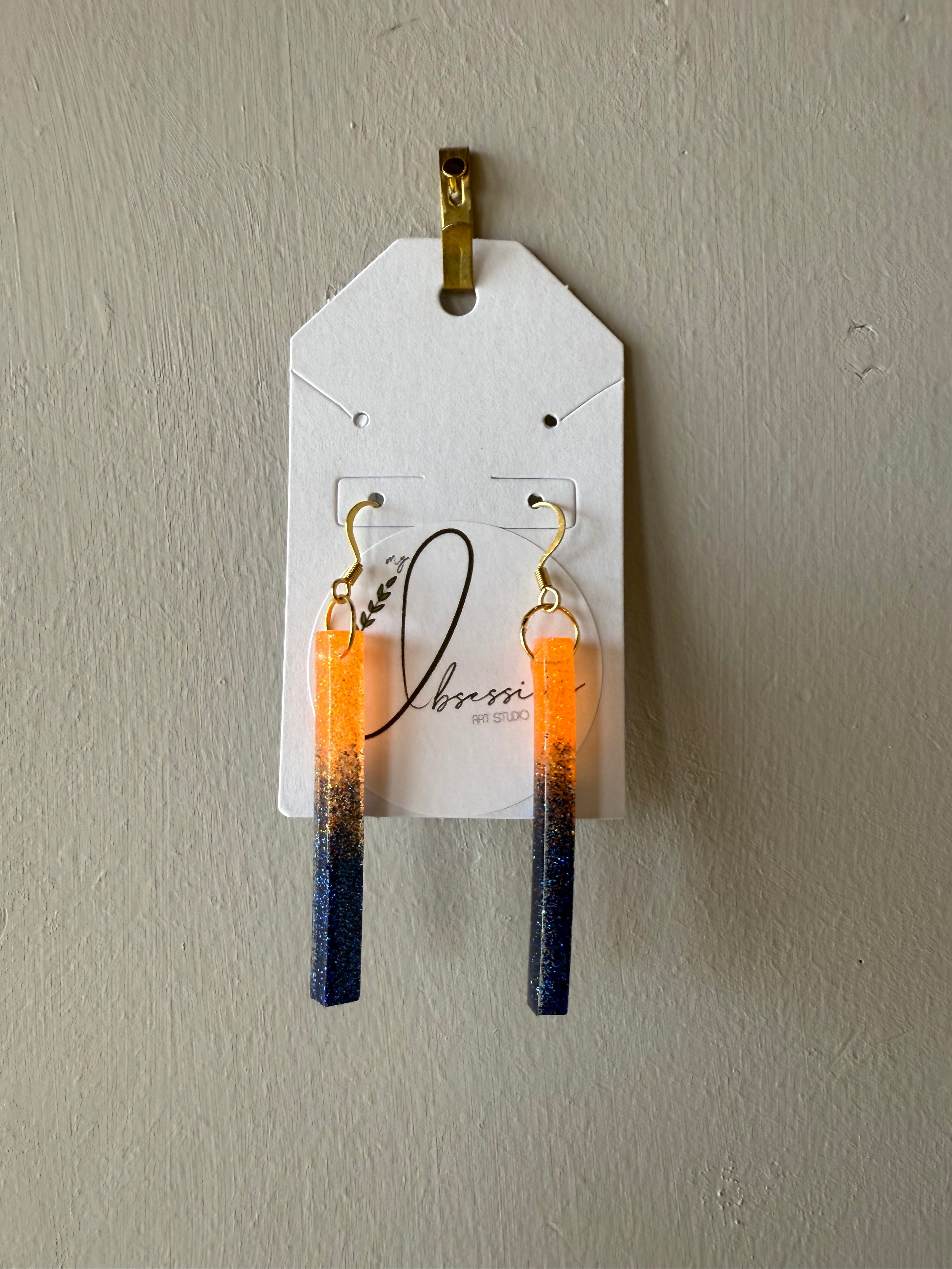 Obsession Art Studio - THUNDER INSPIRED EARRINGS