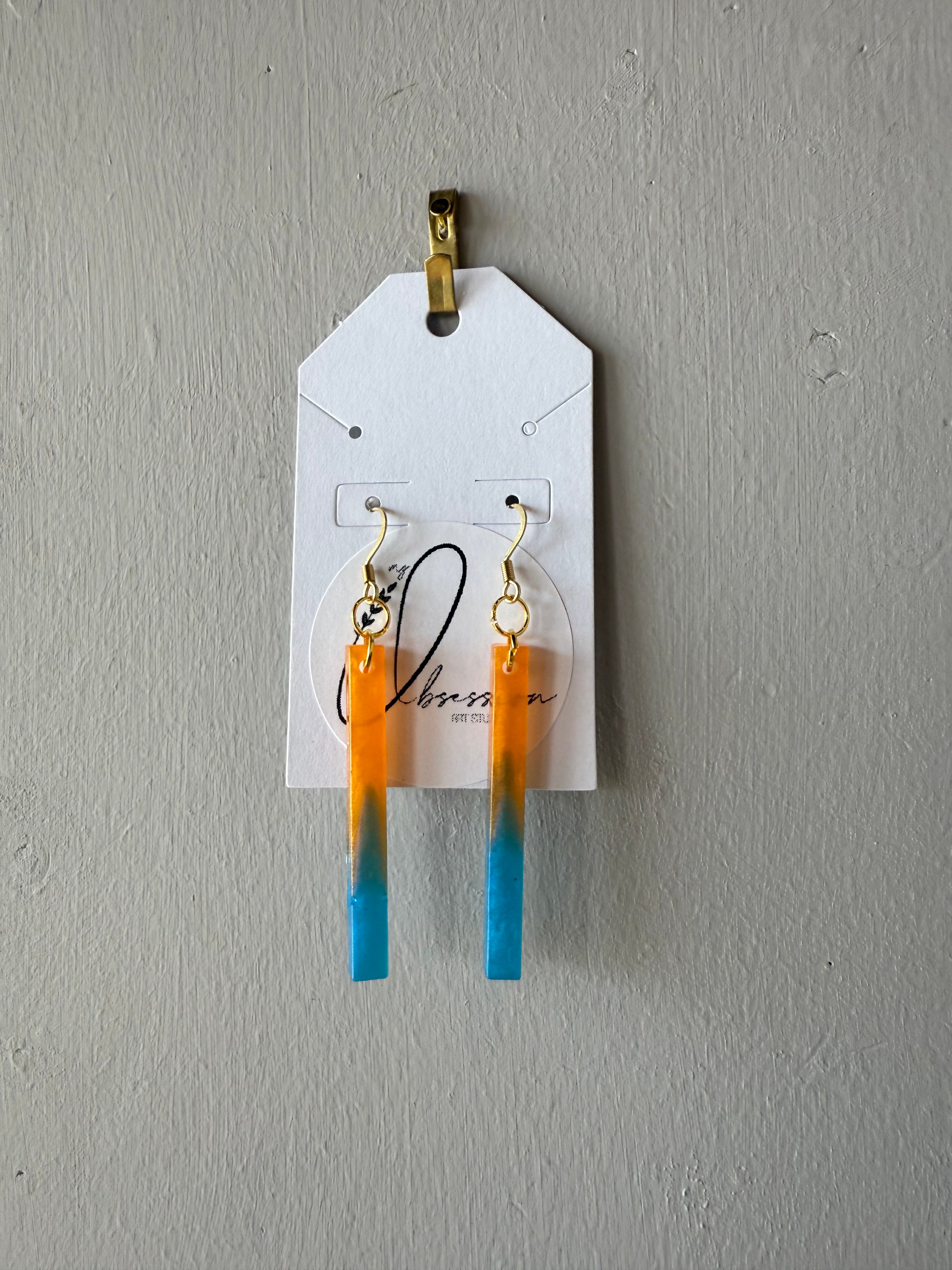 Obsession Art Studio - THUNDER INSPIRED EARRINGS