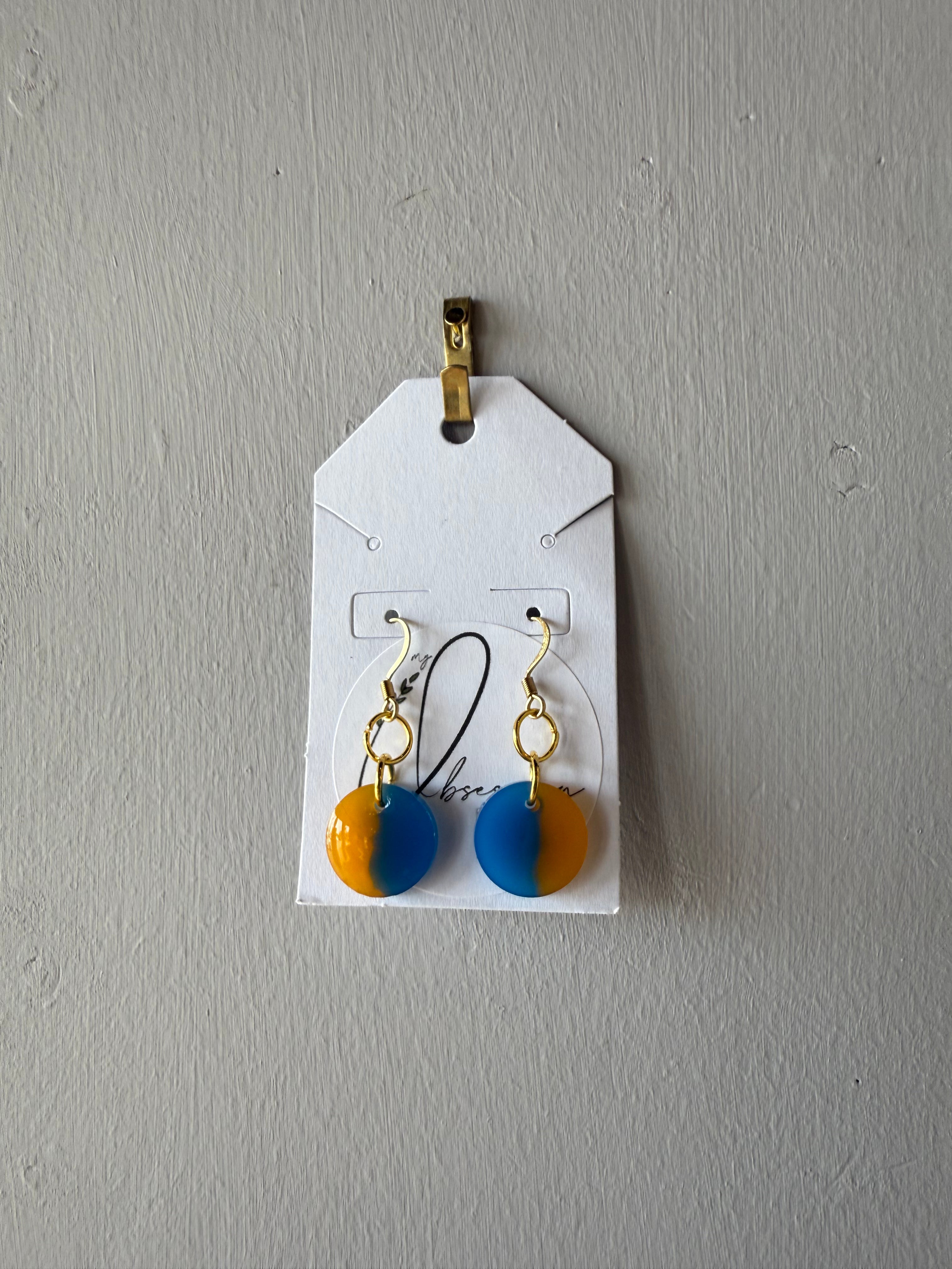 Obsession Art Studio - THUNDER INSPIRED EARRINGS