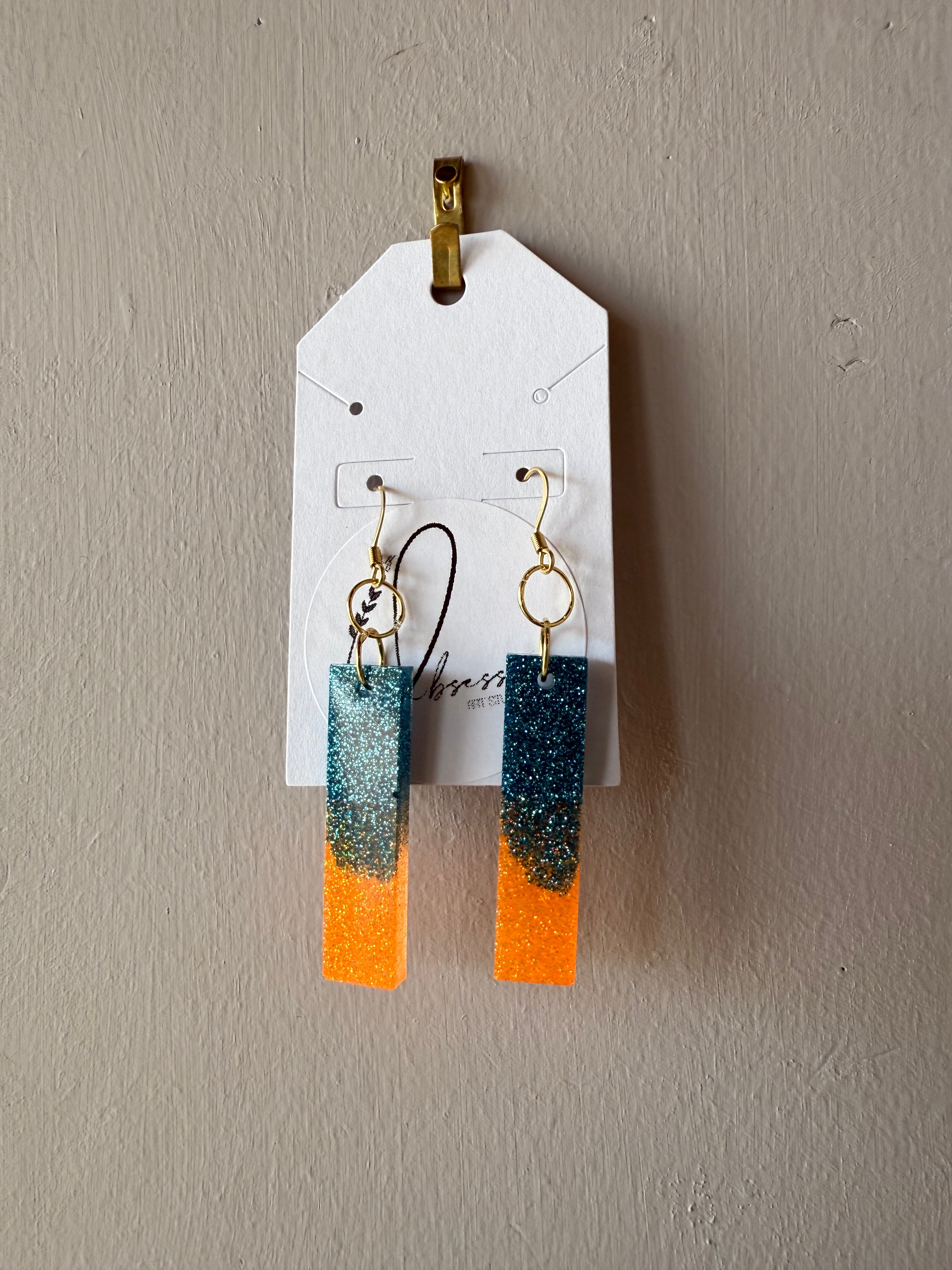 Obsession Art Studio - THUNDER INSPIRED EARRINGS