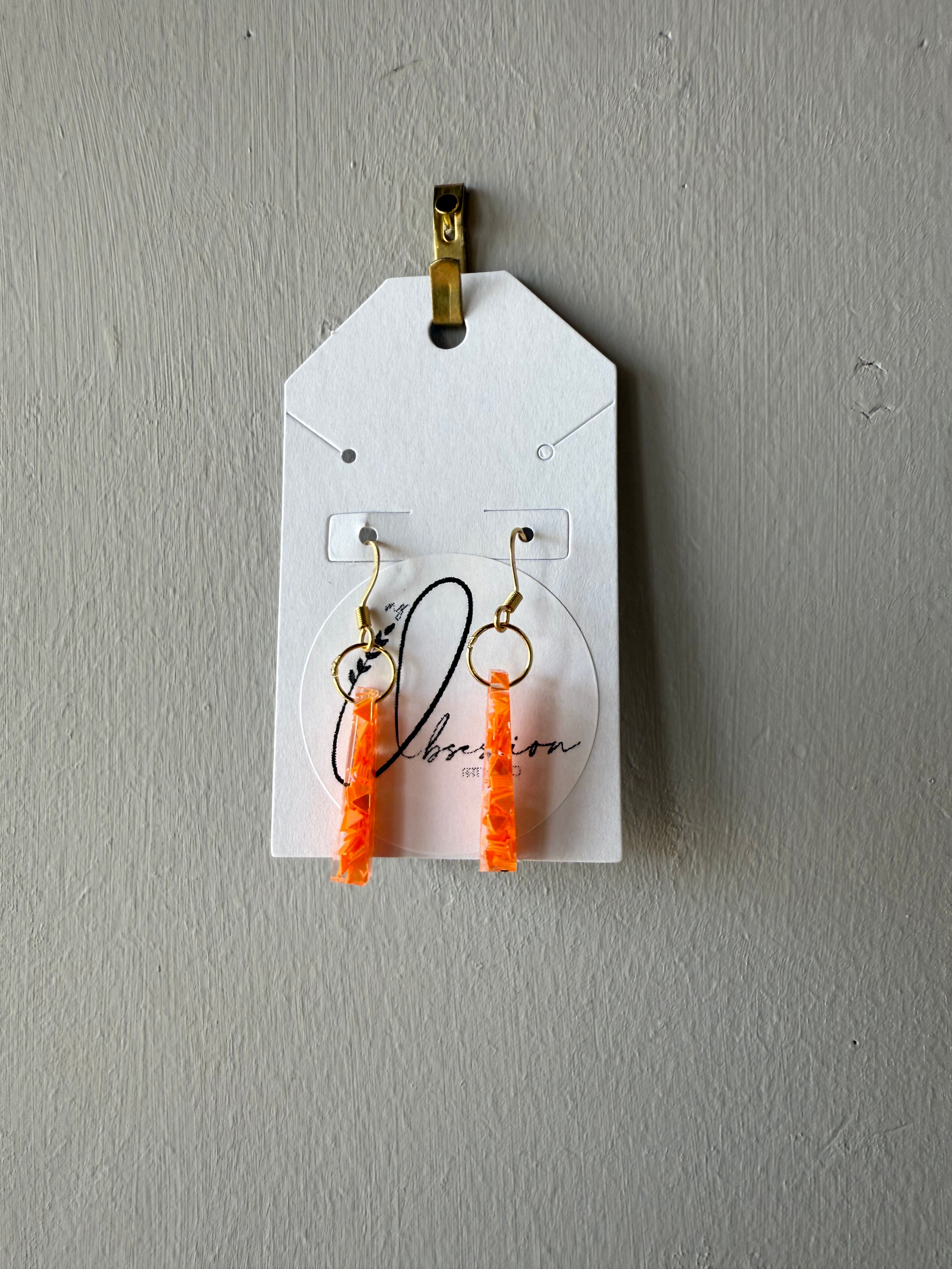 Obsession Art Studio - THUNDER INSPIRED EARRINGS