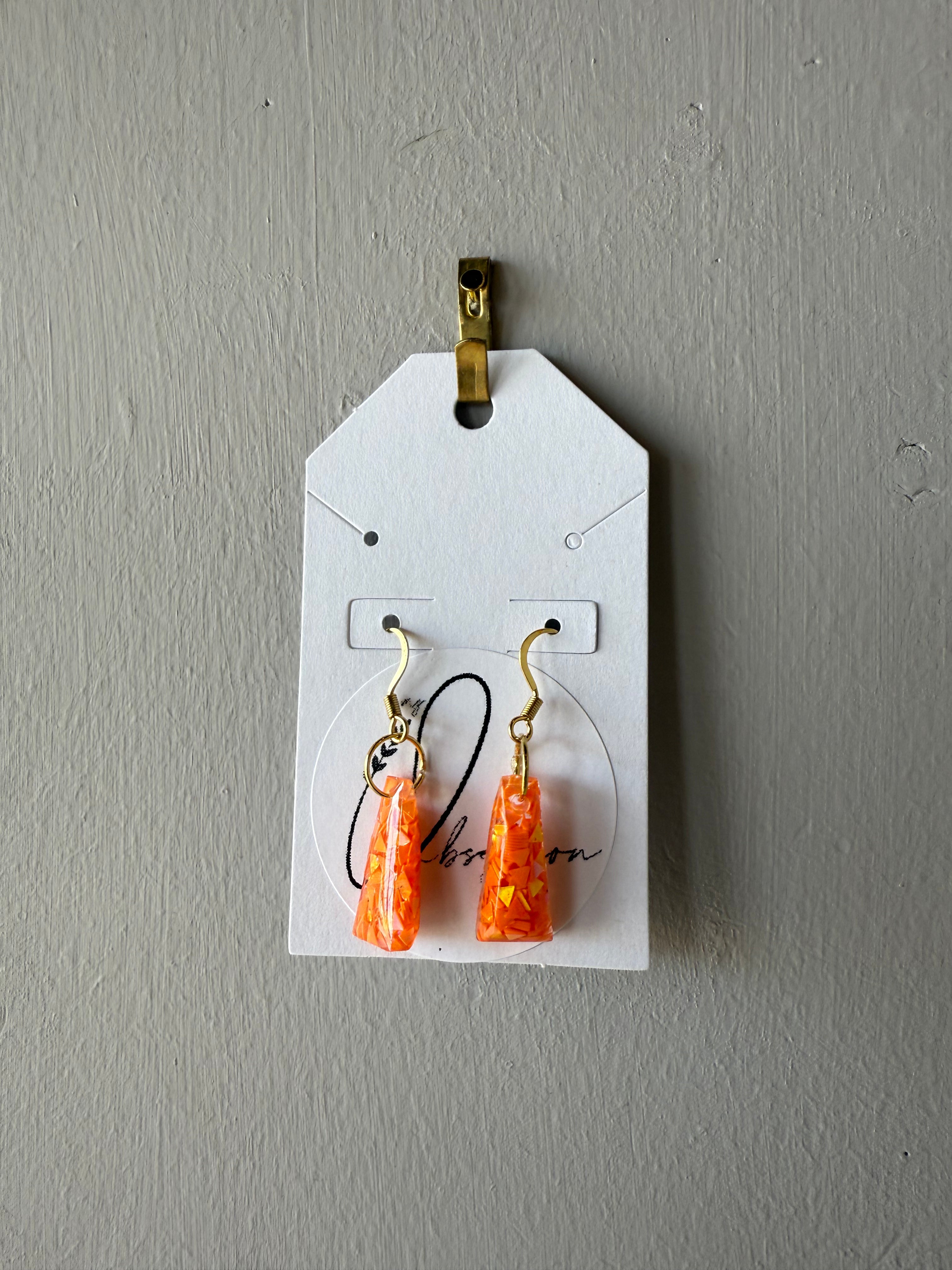 Obsession Art Studio - THUNDER INSPIRED EARRINGS