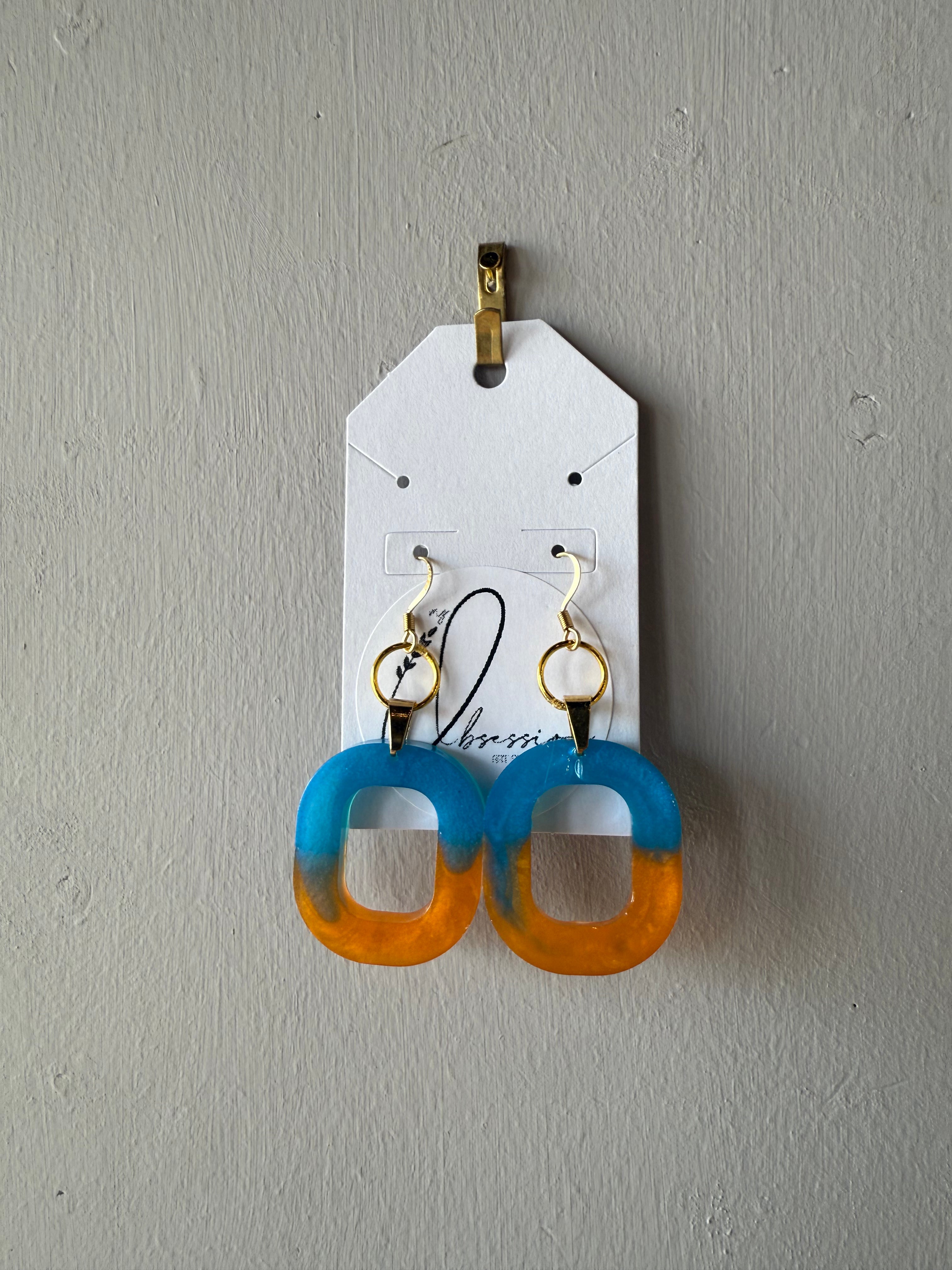 Obsession Art Studio - THUNDER INSPIRED EARRINGS