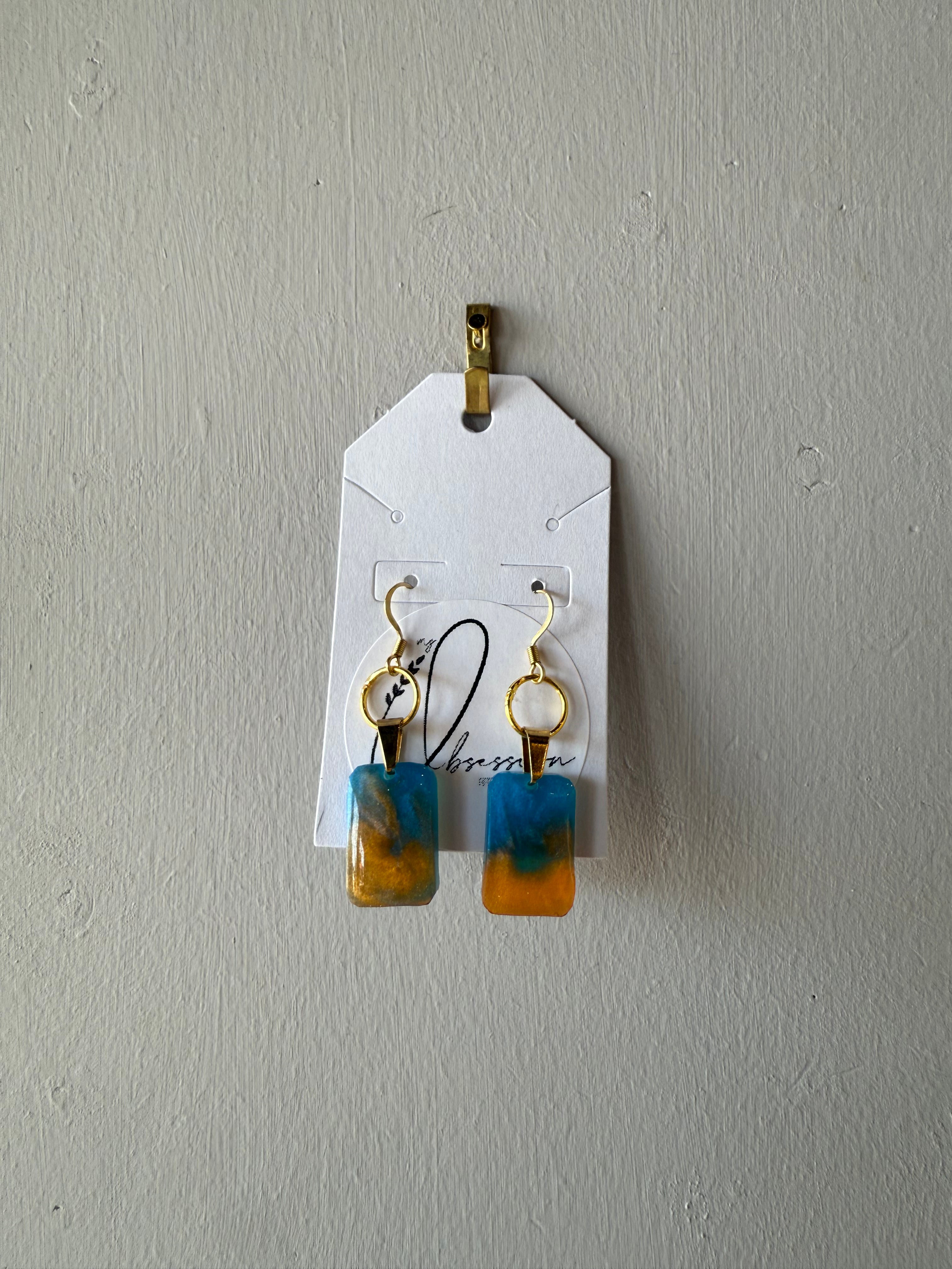 Obsession Art Studio - THUNDER INSPIRED EARRINGS