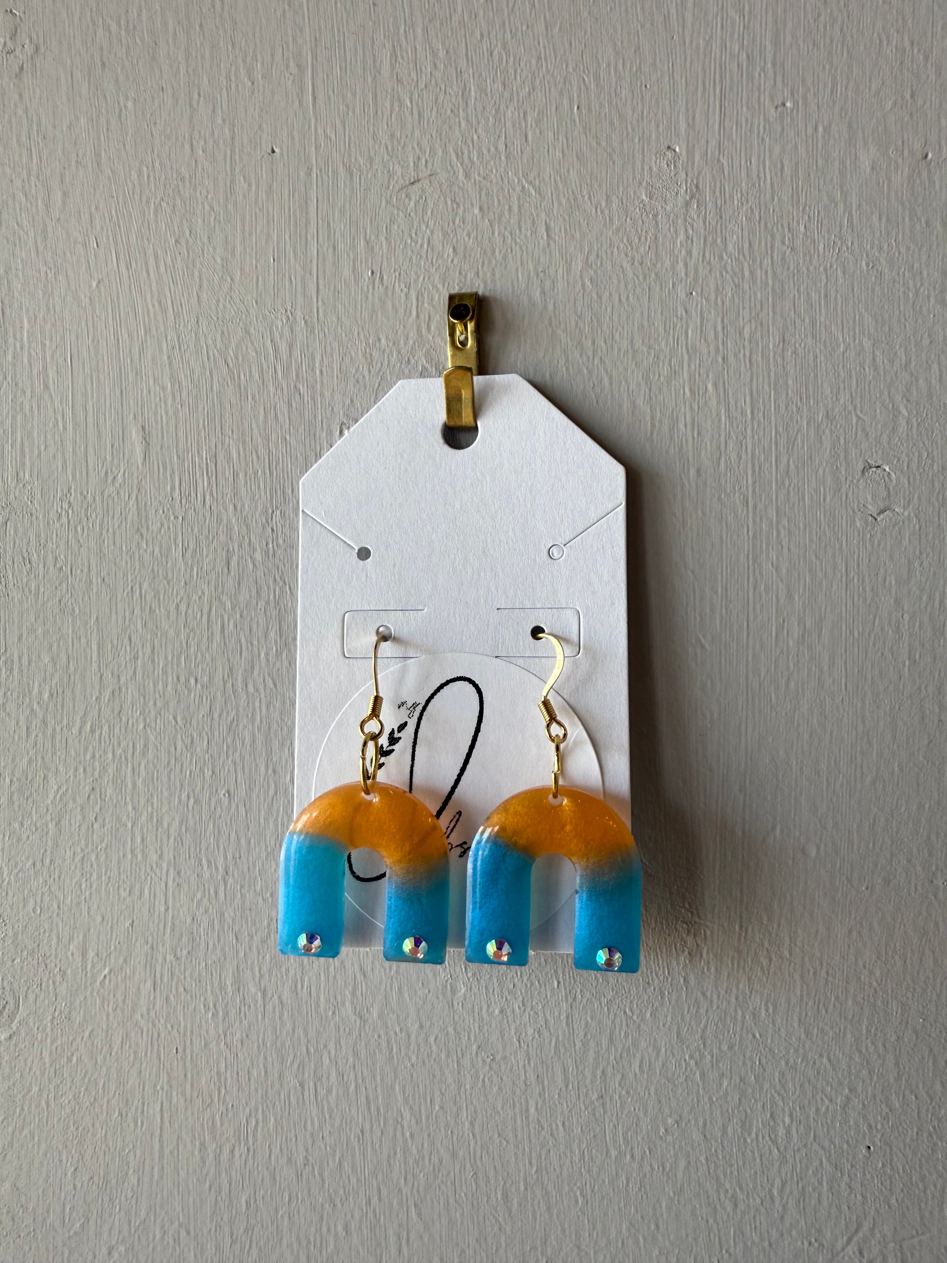 Obsession Art Studio - THUNDER INSPIRED EARRINGS