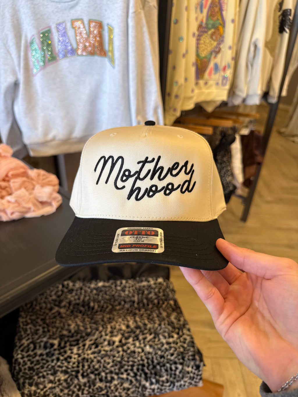 "MOTHERHOOD" Trucker Hat
