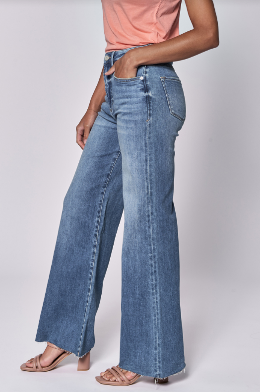 DEAR JOHN Fiona Wide Leg Jean - Natal