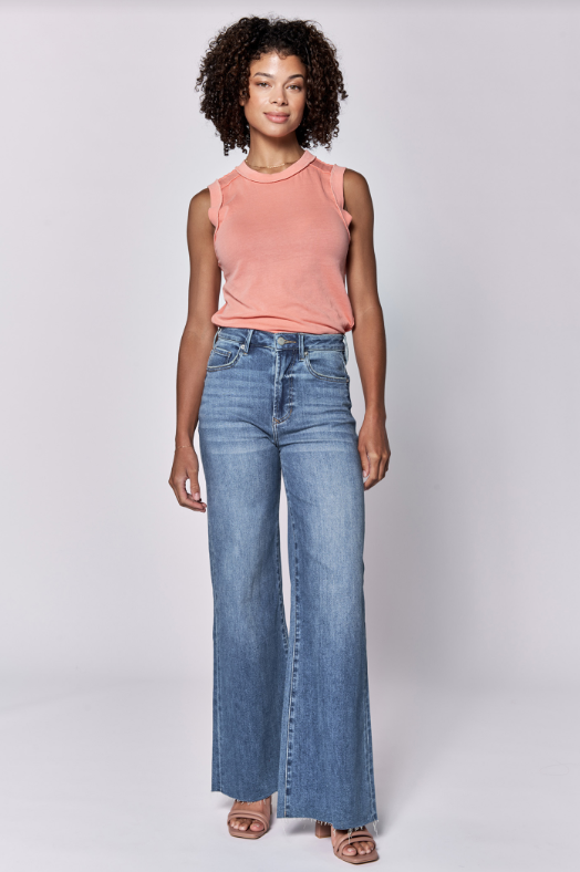 DEAR JOHN Fiona Wide Leg Jean - Natal