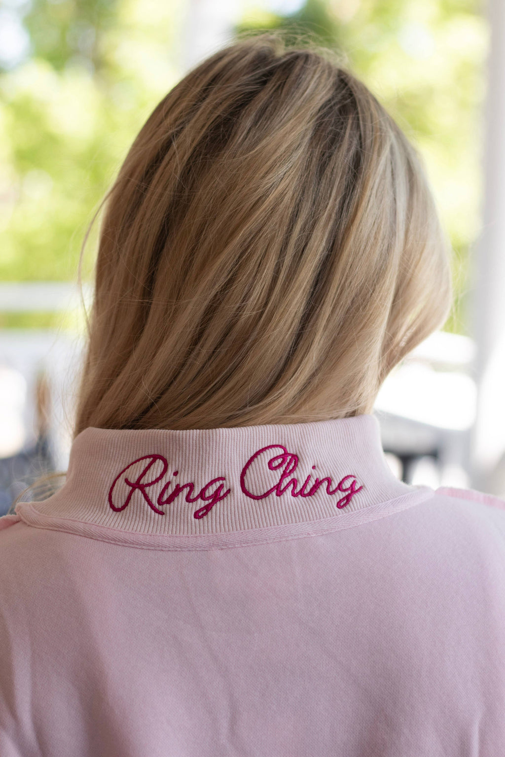 Sorority Mantra Mockneck: Hot Pink / S/M / Kappa Delta