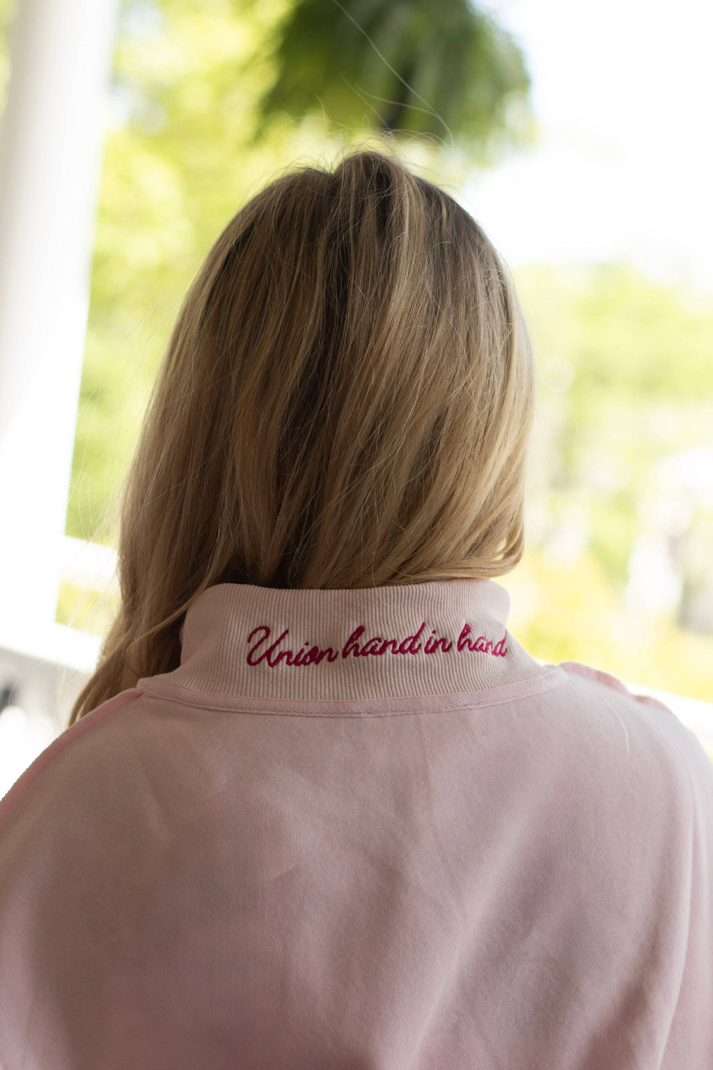 Sorority Mantra Mockneck: Hot Pink / S/M / Kappa Delta