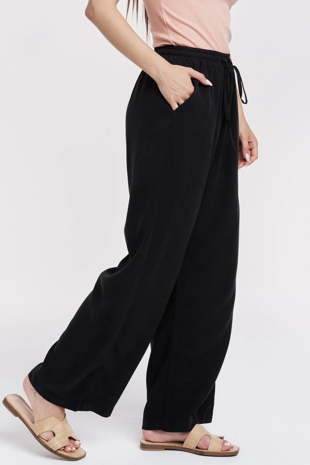 Another Love Zahara Relaxed Leg Pant - Black