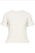 Another Love Aubrey Top White