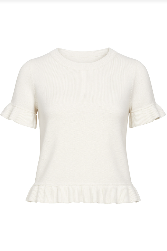 Another Love Aubrey Top White