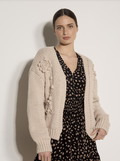 APRICOT Knit Rose Open Cardigan