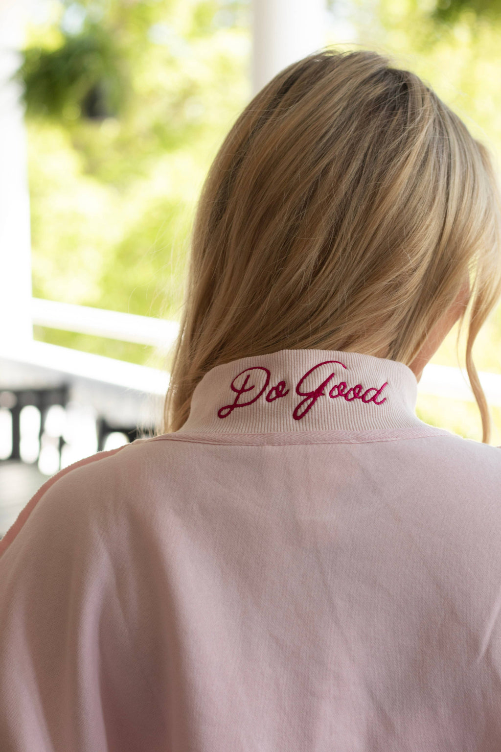 Sorority Mantra Mockneck: Hot Pink / S/M / Kappa Delta