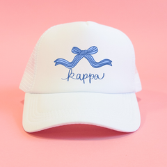 Coquette Sorority Trucker Hat: PI BETA PHI