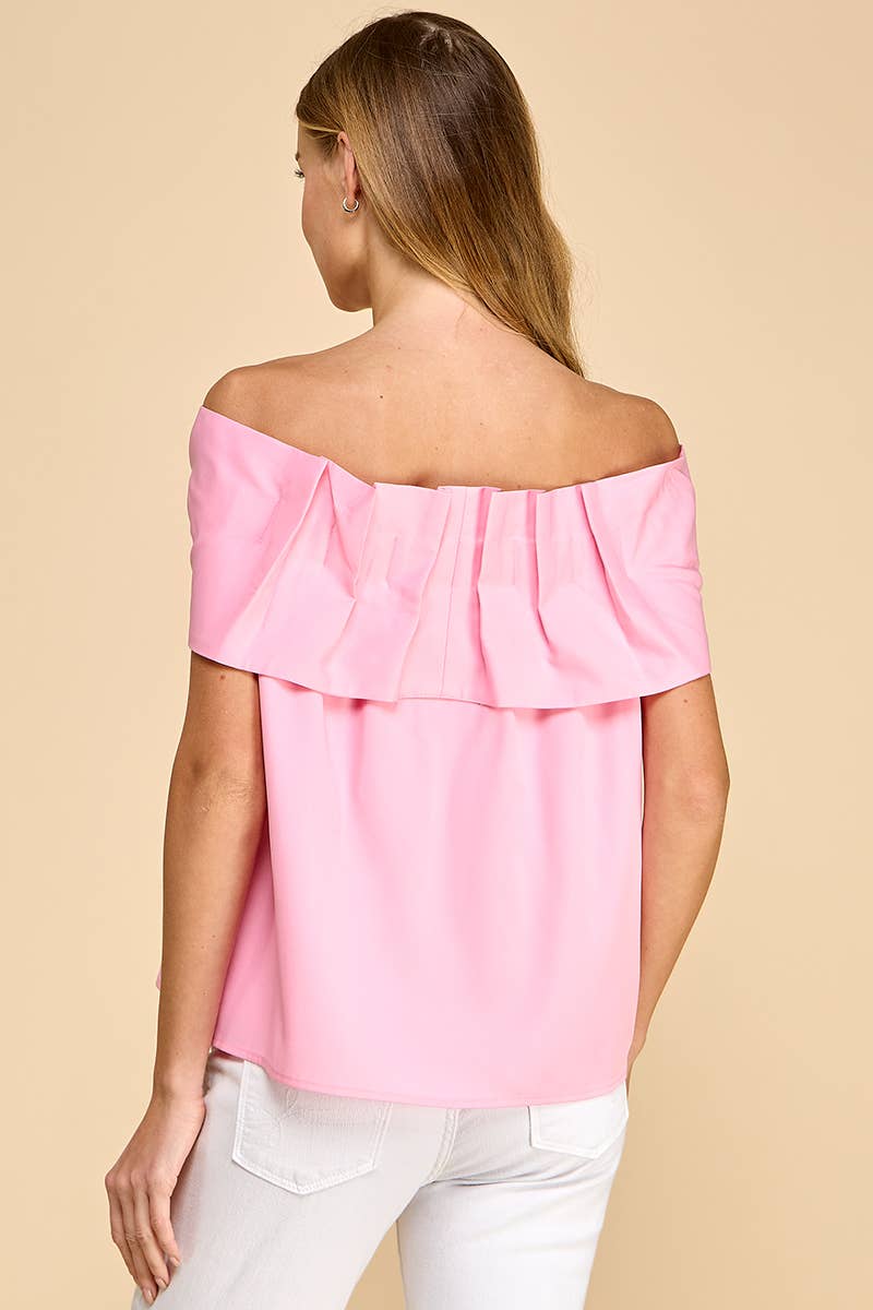 ENGAGE Off-Shoulder Bow Top