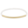 ENEWTON Bliss Bar Textured Pearl 3mm Bracelet