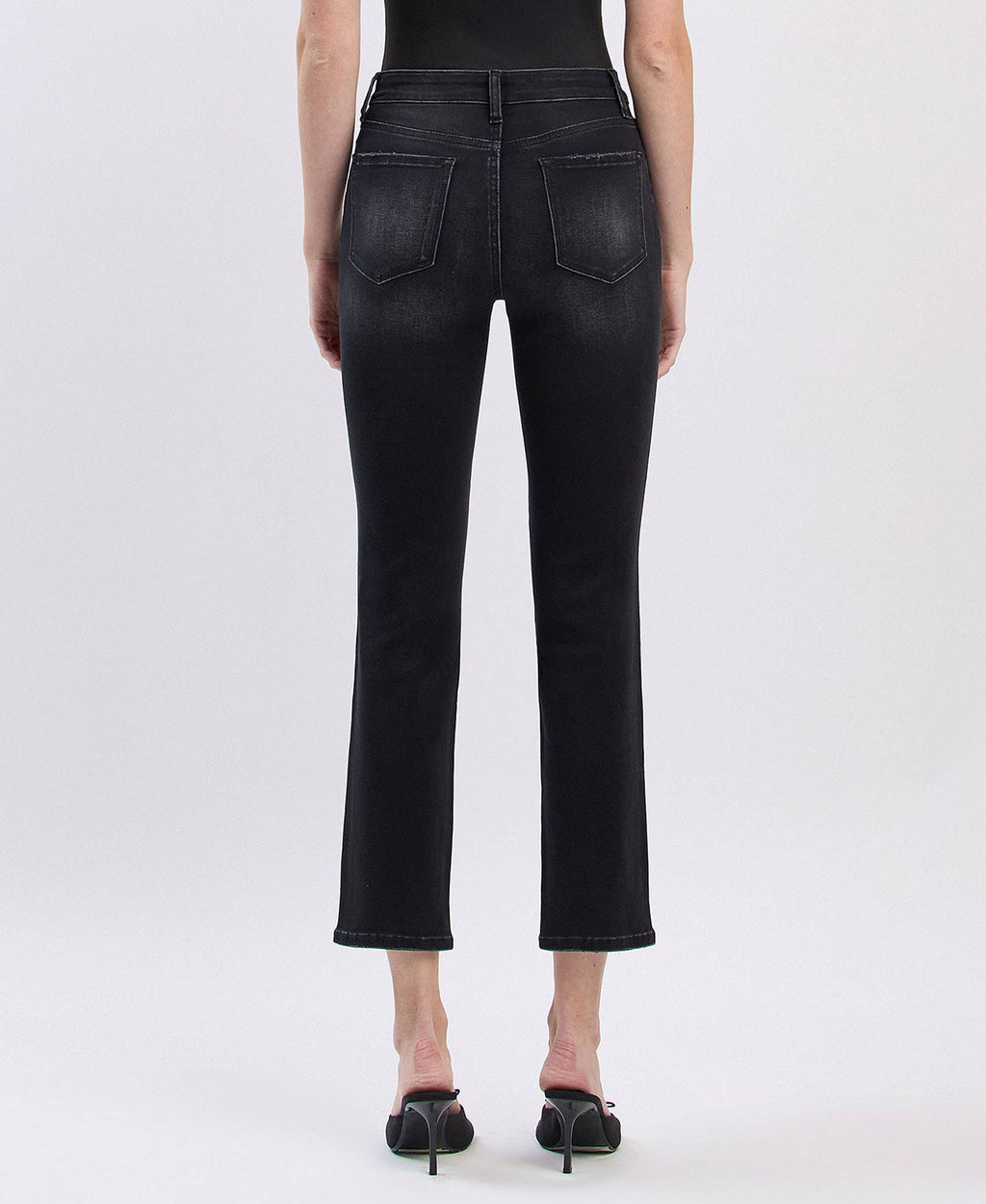 VERVET by Flying Monkey  HiRise JEANNE Slim StraightLeg Ankle Jean