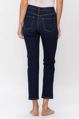 VERVET by Flying Monkey LAYLA HiRise Ankle Slim Straight Leg Jean