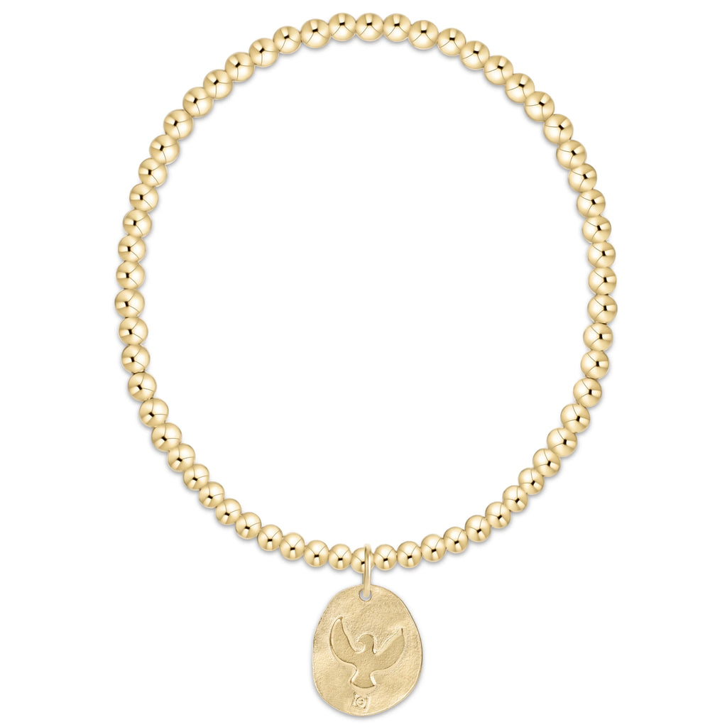 ENEWTON Classic Gold 3mm Bracelet - Inspire America Gold Disc