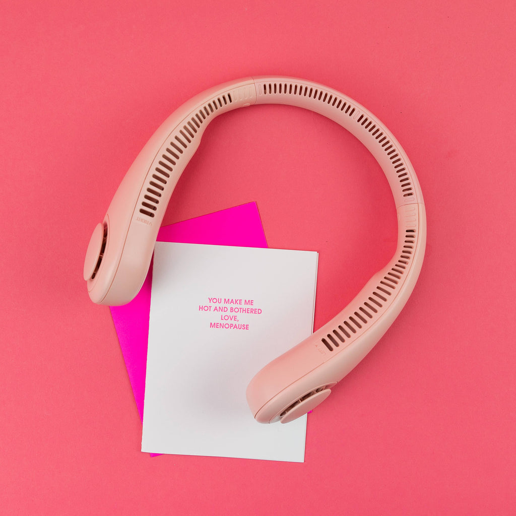 Hot + Bothered (New) - Menopause Friendship Letterpress Card