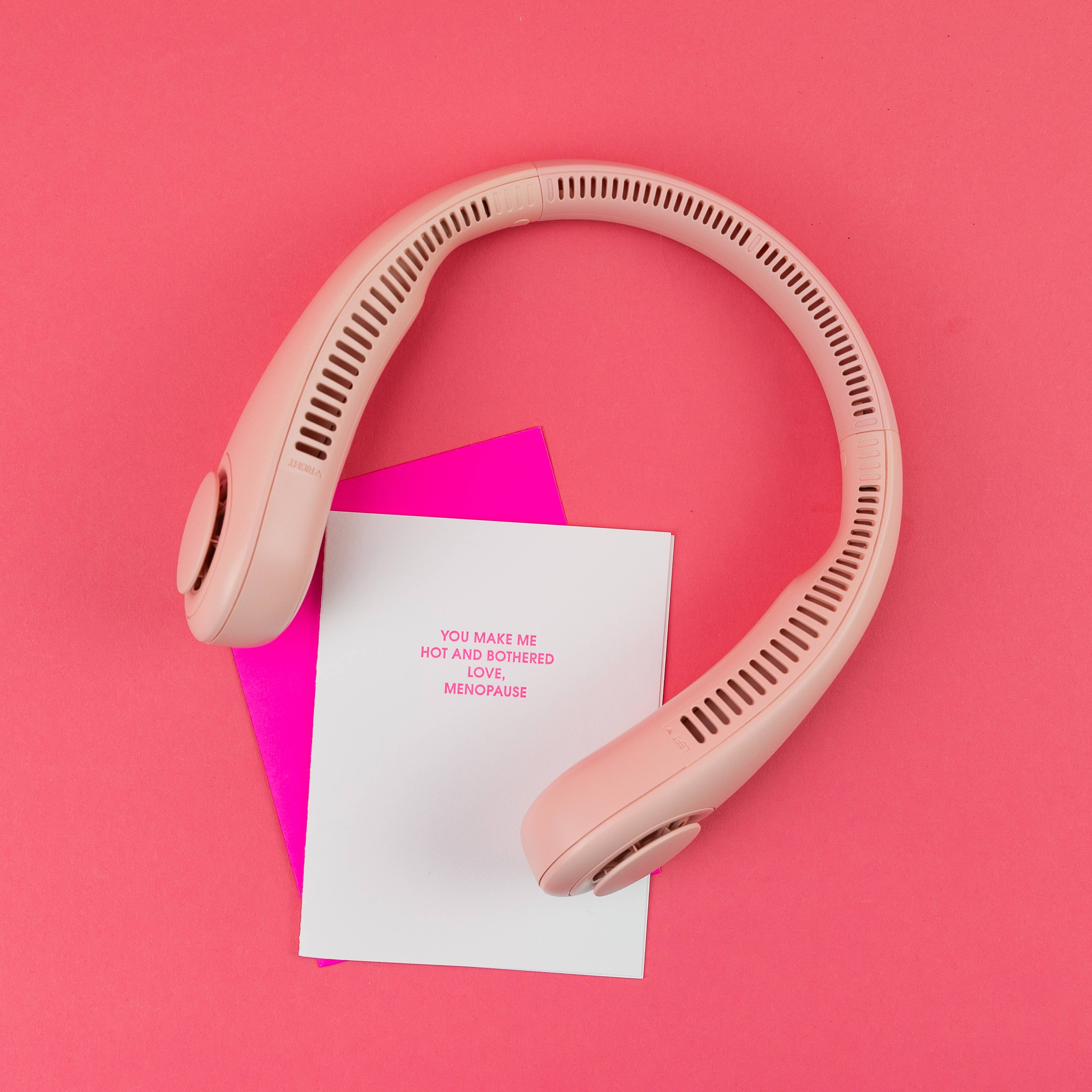 Hot + Bothered (New) - Menopause Friendship Letterpress Card
