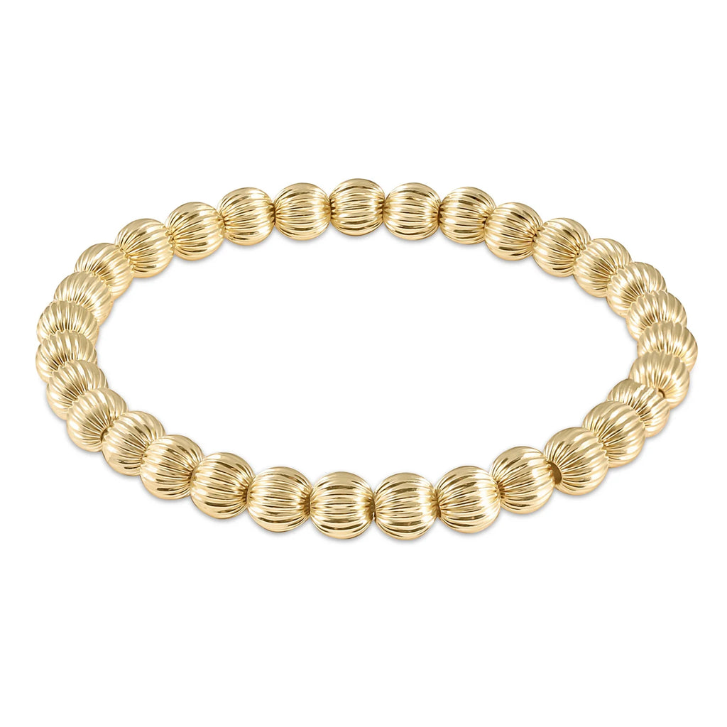 ENEWTON Dignity Gold 6mm Bead Bracelet