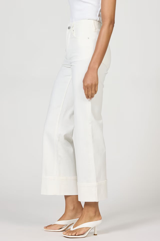 DEAR JOHN Holly High Rise Cuffed Jean Egret
