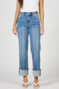 DEAR JOHN Holly High Rise Cuffed Jean Kenia