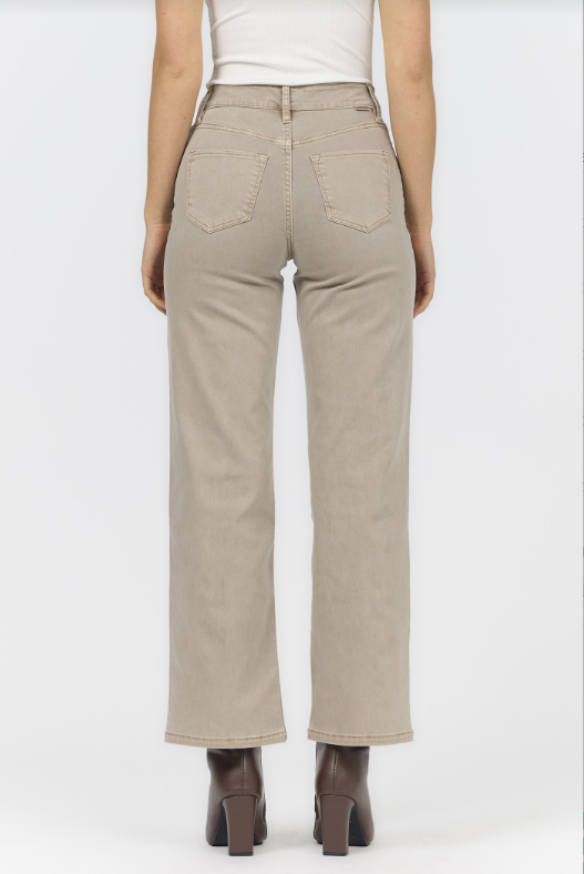 DEAR JOHN Holly Straight Leg Jean - Mink