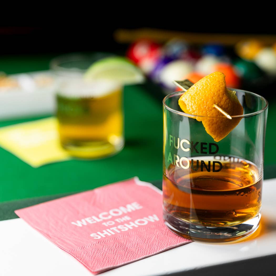 Welcome to the Shitshow - Colorful Cocktail Napkins