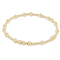 ENEWTON EGIRL Hope Unwritten Gold 4mm Bracelet