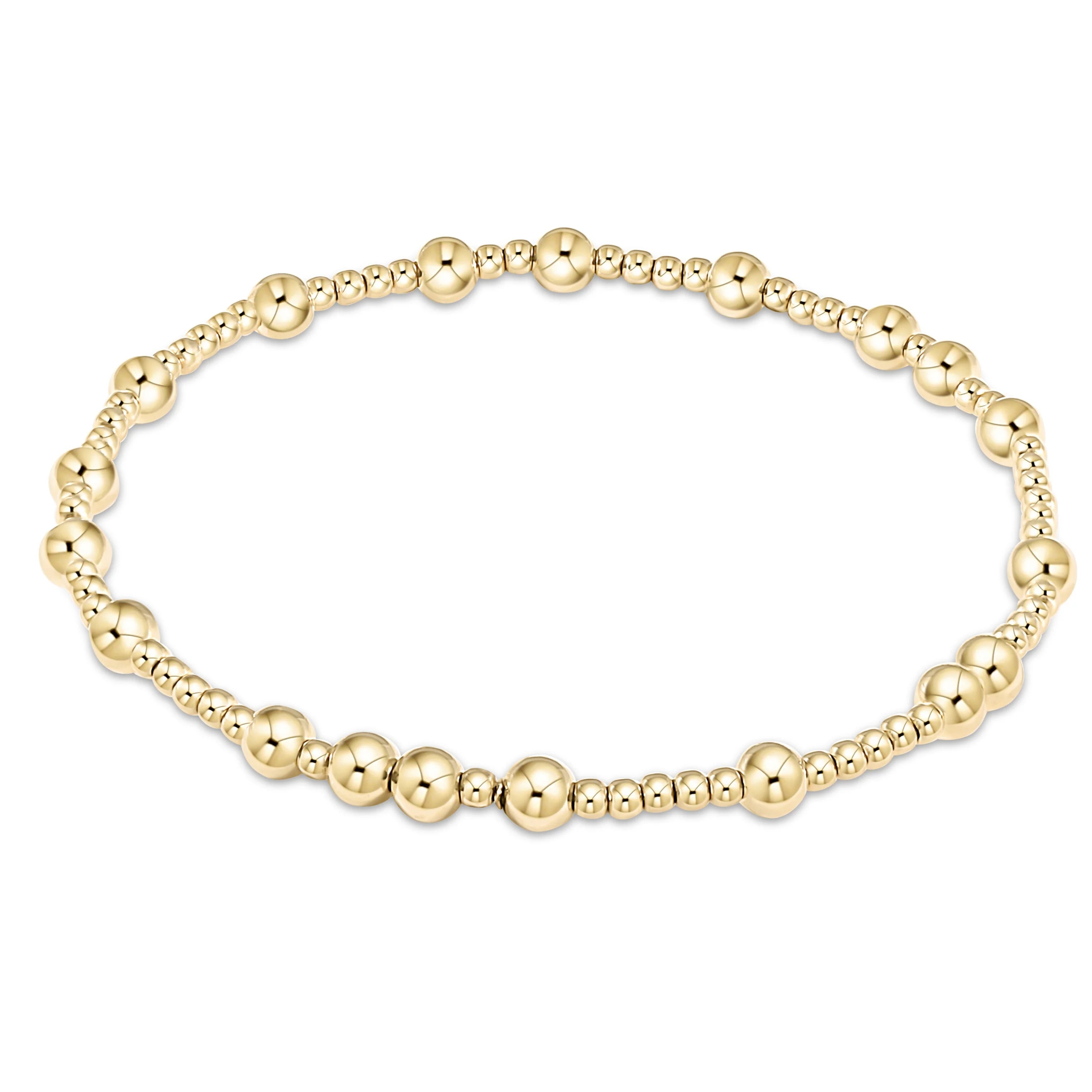 ENEWTON EGIRL Hope Unwritten Gold 4mm Bracelet