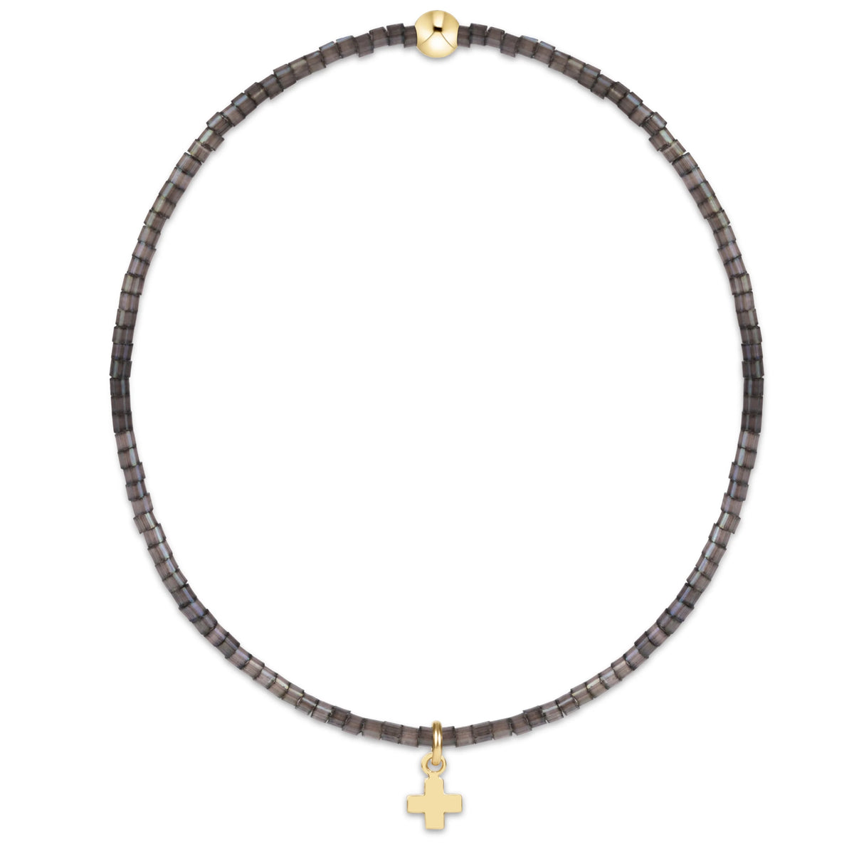 ENEWTON Hope Classic Moonlight Bracelet - Signature Cross Small Gold Charm