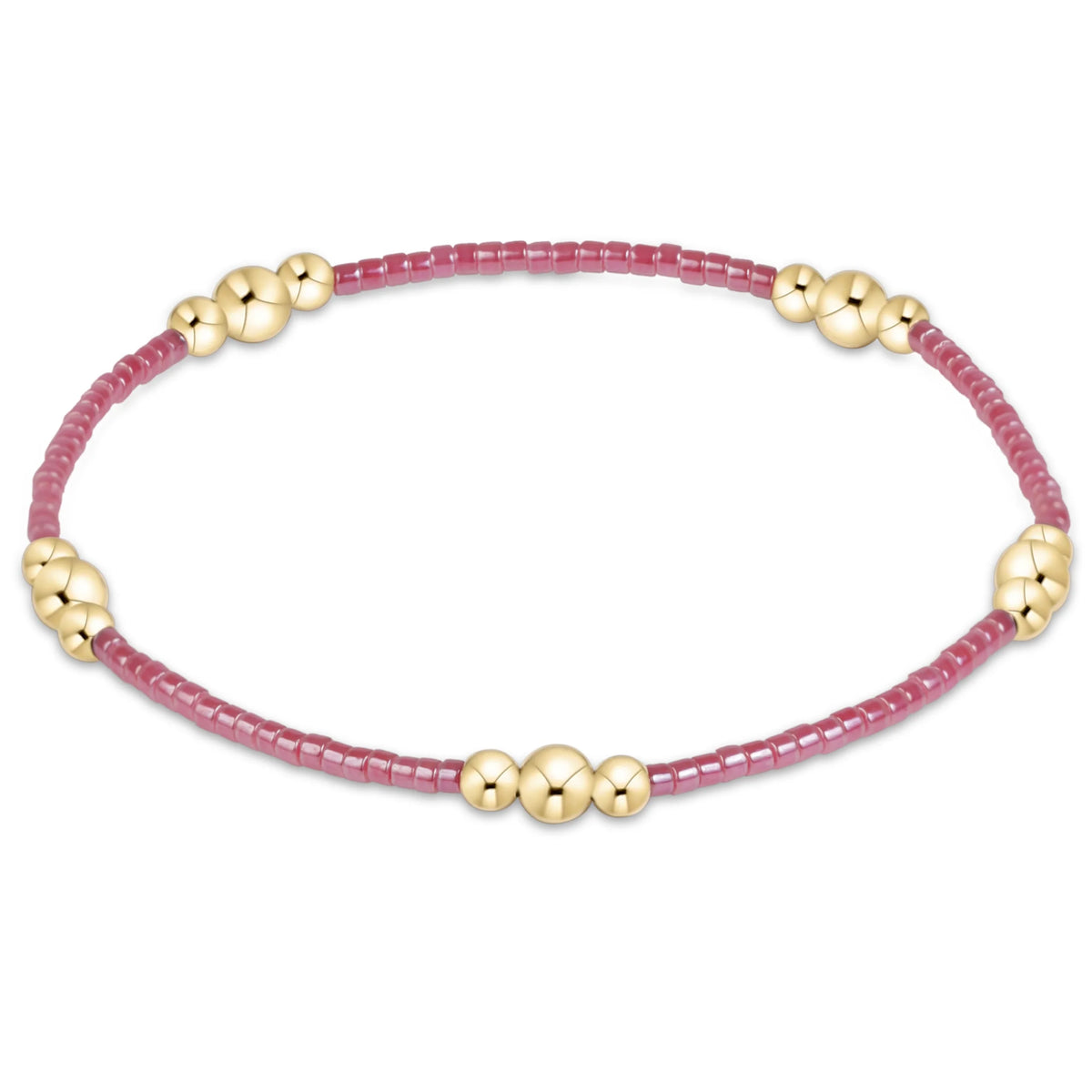 ENEWTON Hope Purpose Gold Bracelet - Pink Champagne