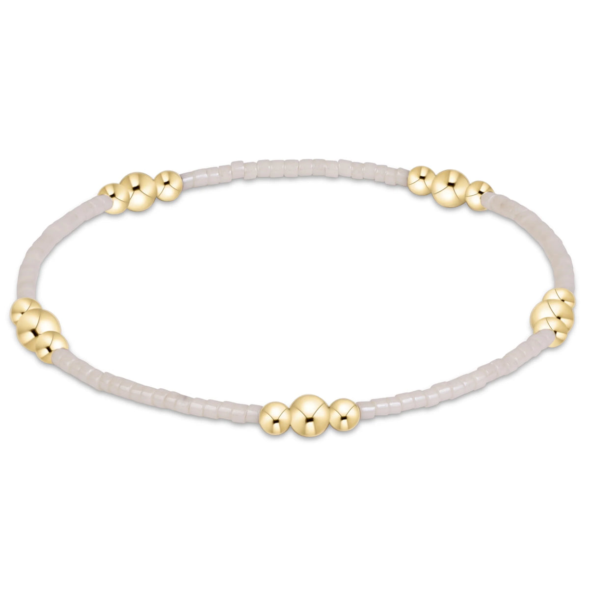 ENEWTON Hope Purpose Gold Bracelet - Milkshake