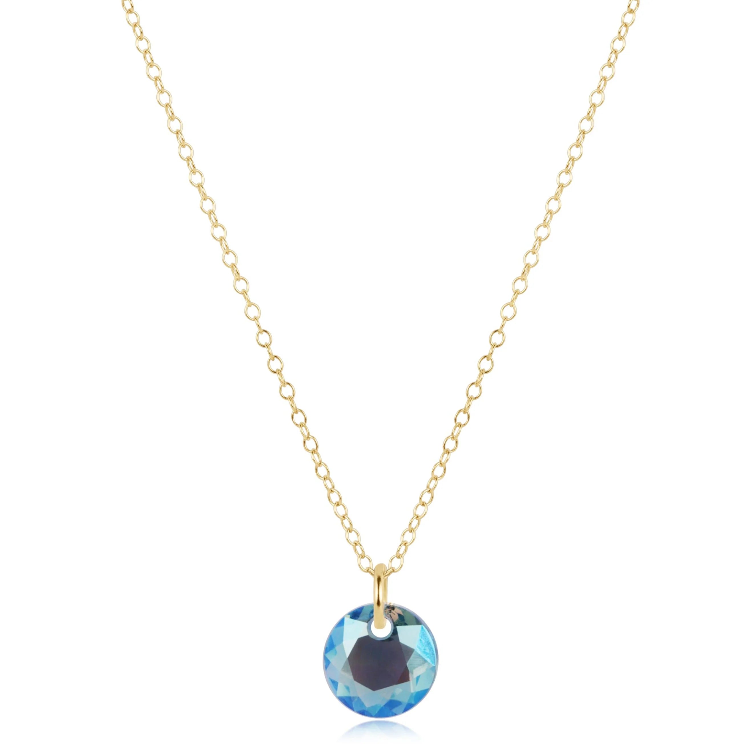 ENEWTON 16" Necklace Gold - Reflection Small Charm