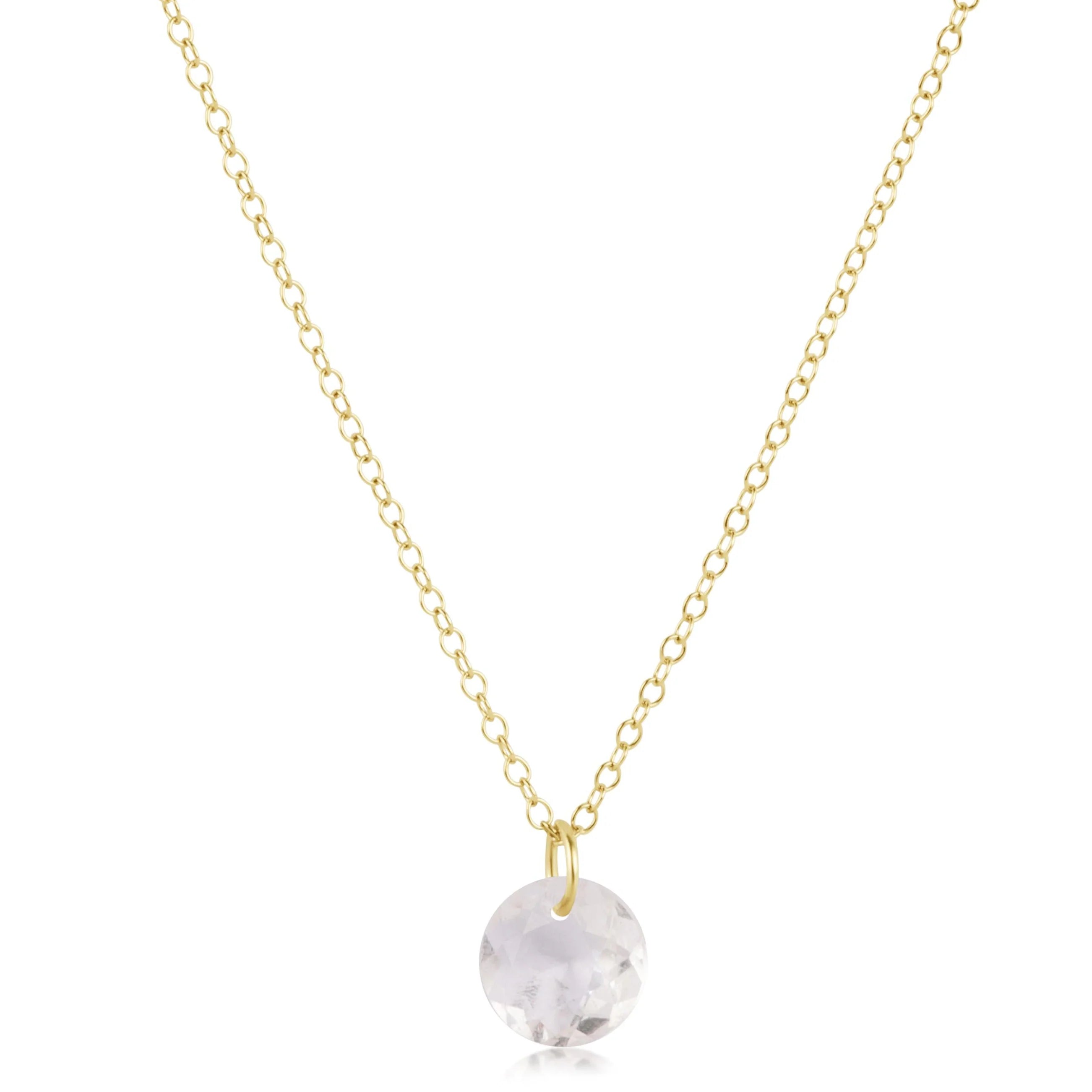 ENEWTON 16" Necklace Gold - Reflection Small Charm