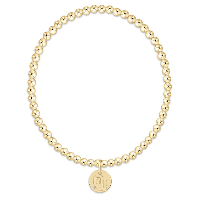 ENEWTON Classic Gold 3mm Bracelet - Oklahoma Disc