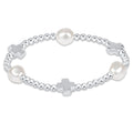 ENEWTON Signature Cross Sterling & Admire Pearl 3mm Sterling Bracelet