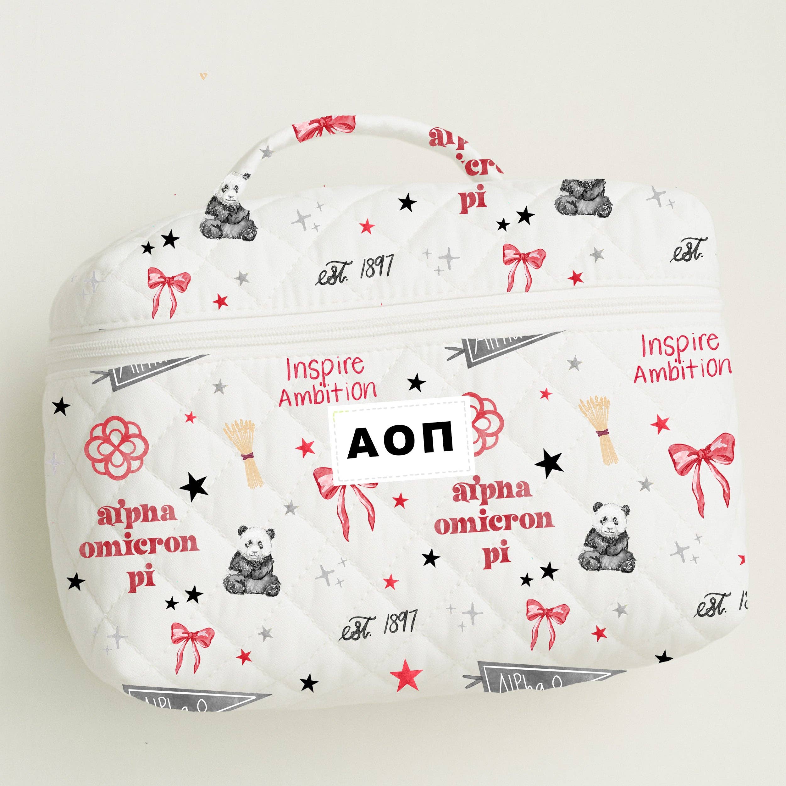 Alpha Omicron Pi Toiletry Bag