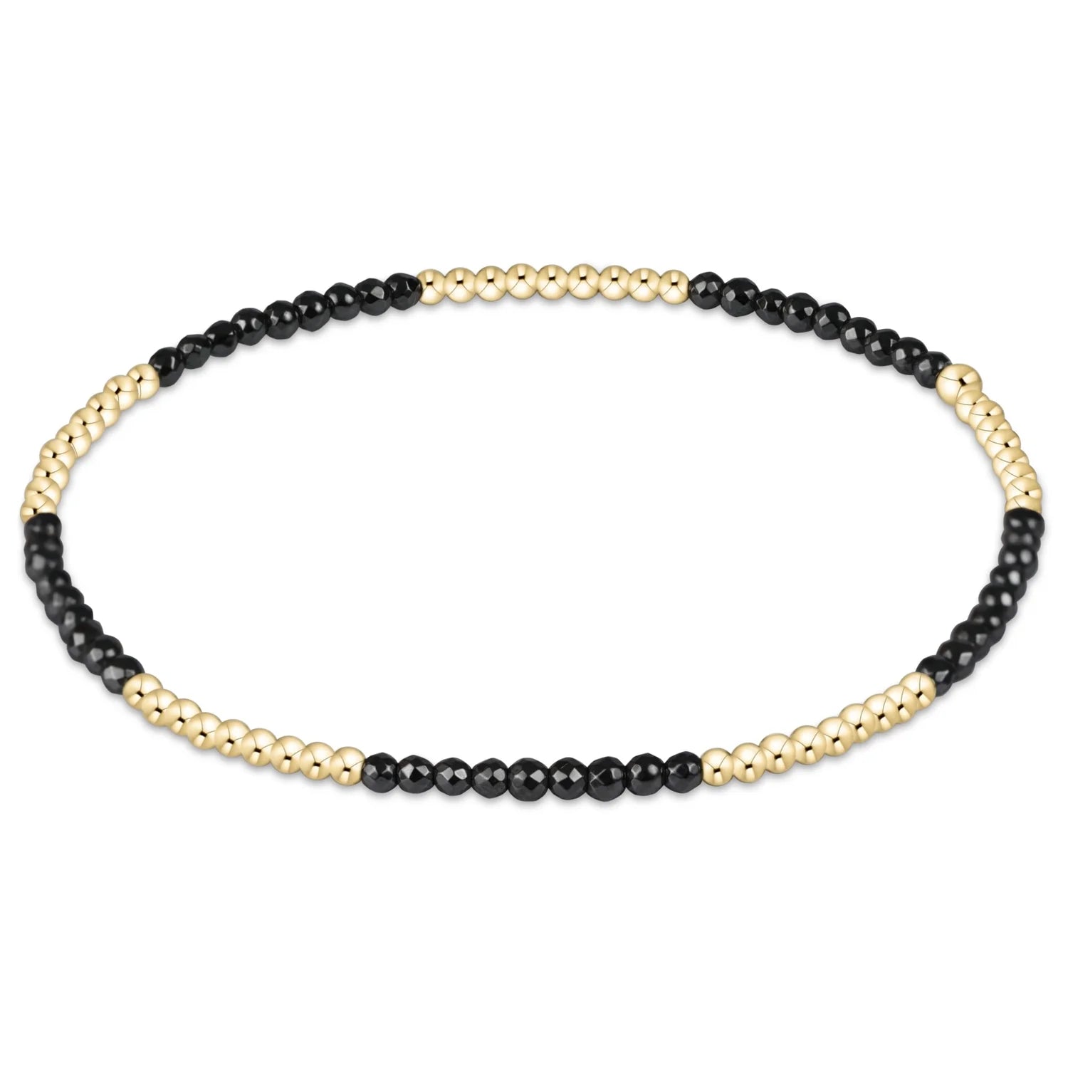 ENEWTON 2mm BLISSFUL Pattern Gemstone Bead Bracelet