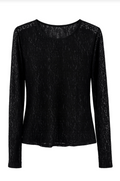 Another Love Felicity Lace Long-sleeve Top
