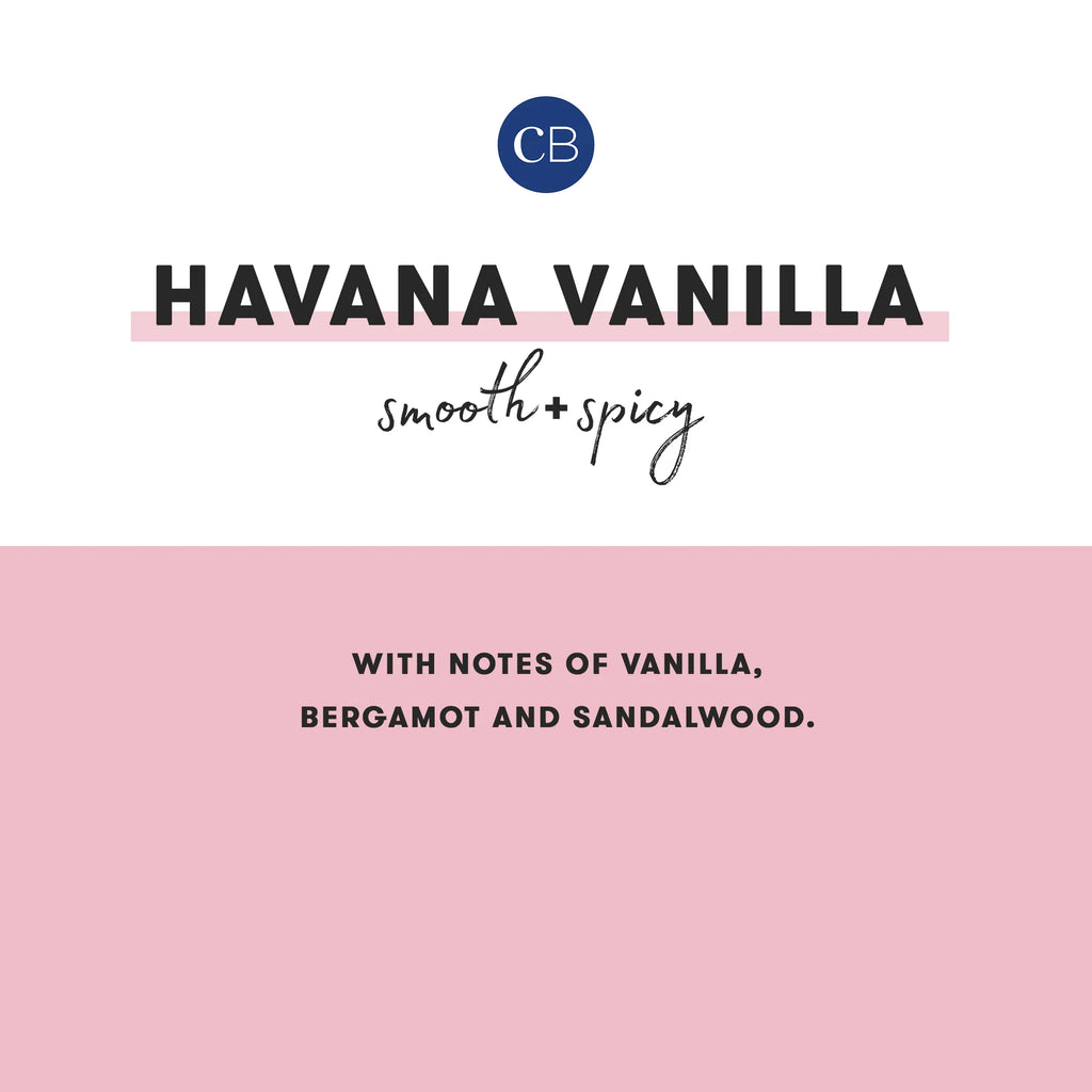 Capri BLUE Havana Vanilla Pattern Play Printed Travel Tin Candle 8.5oz