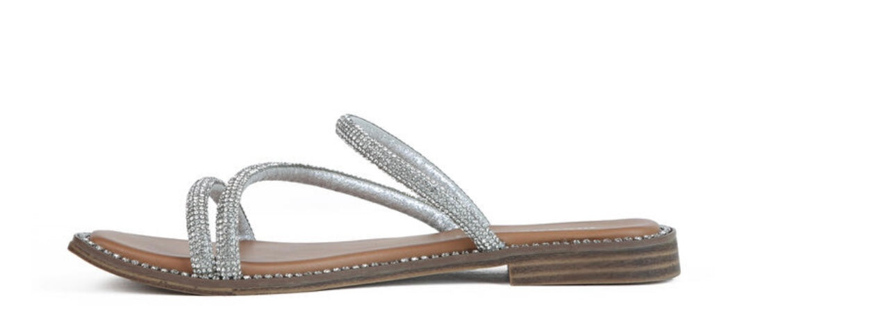 MADDEN GIRL Crystal PRIZZE Strappy Sandals