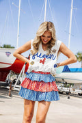 QUEEN OF SPARKLES Sequin QUEEN OF SPARKLERS Sweater Tank Top