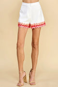 DARLING Ric Rac Trim Shorts